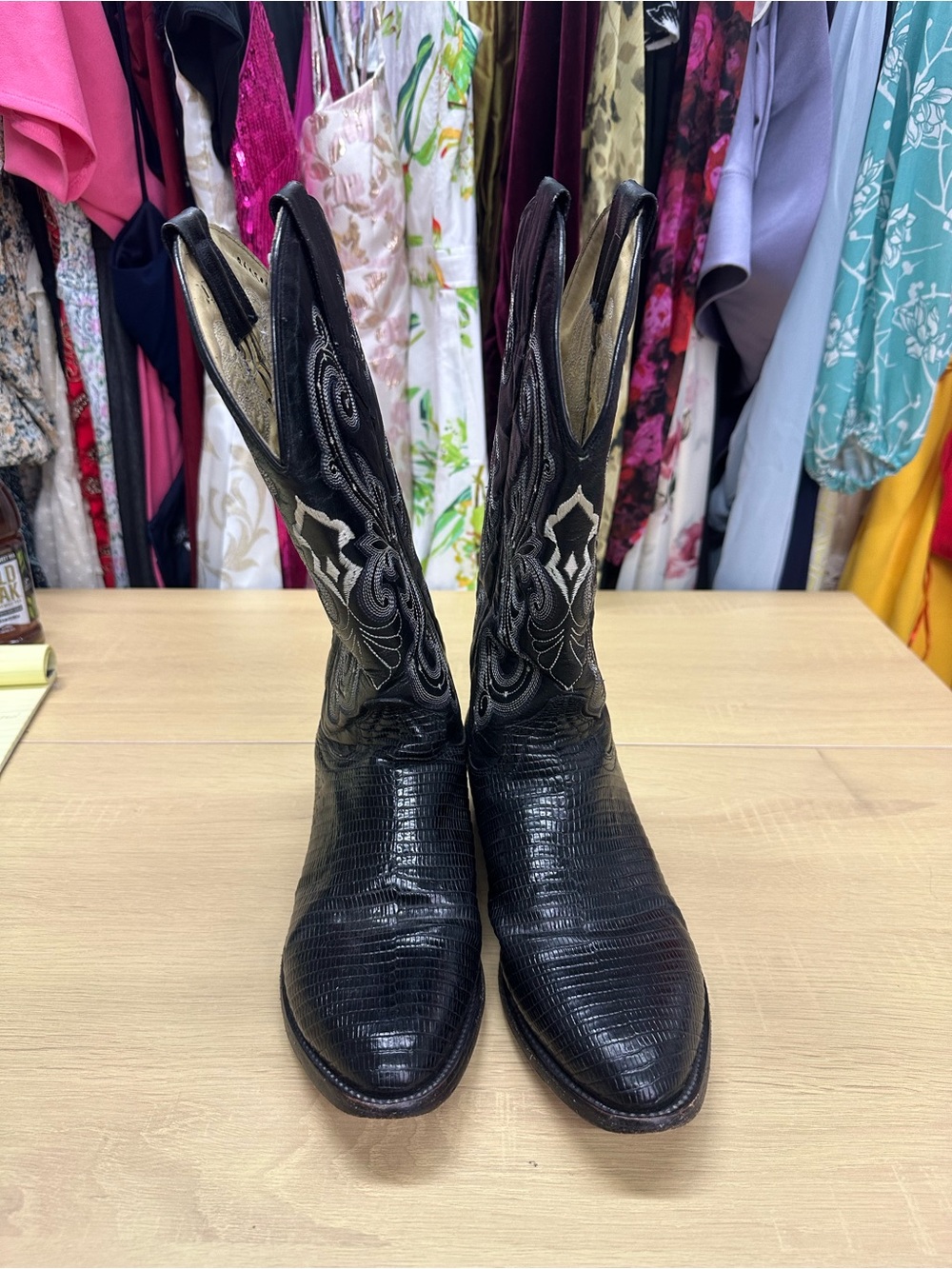 Circle G By Corral Boots Western Black Boots Size 10 EUC